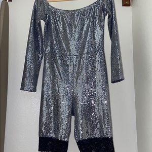 Fashion Nova Beautiful sequined Romper